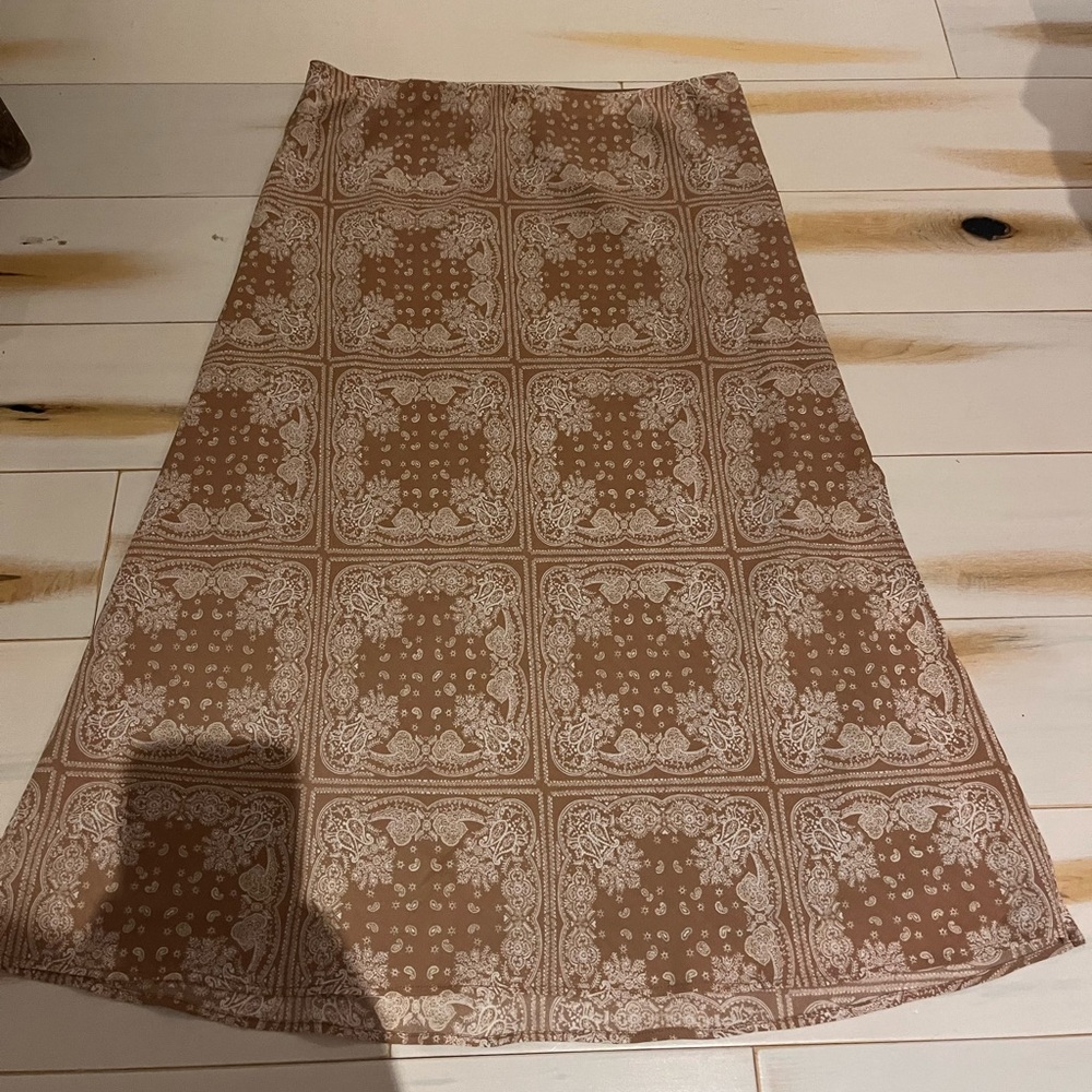 BP midi skirt with side slit